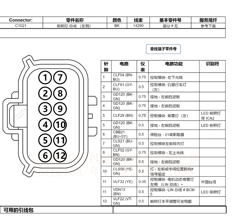 2005-2022年款福特?？怂咕S修手冊和電路圖資料更新